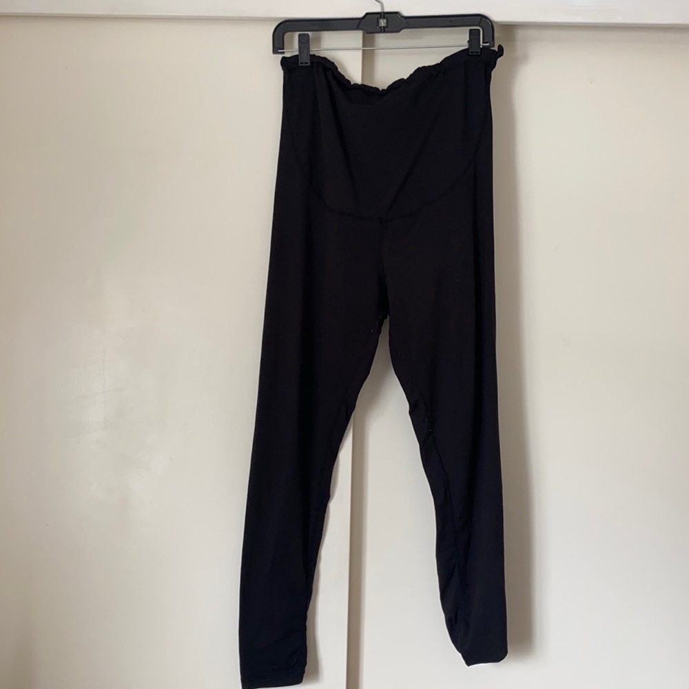 Black Maternity leggings